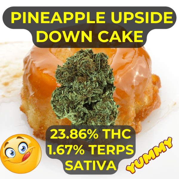 Pineapple Upside Down Cake Cannabis Flower Sativa Strain